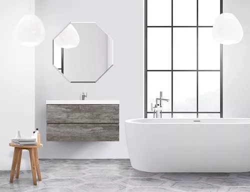 

Комплект мебели Cezares Molveno 46 100х50 серый