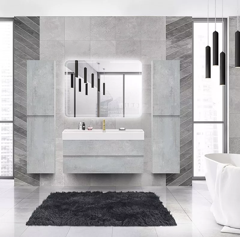 

Комплект мебели Cezares Molveno 46 120х50 серый