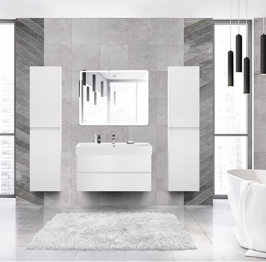 

Комплект мебели Cezares Molveno 46 120х50 белый