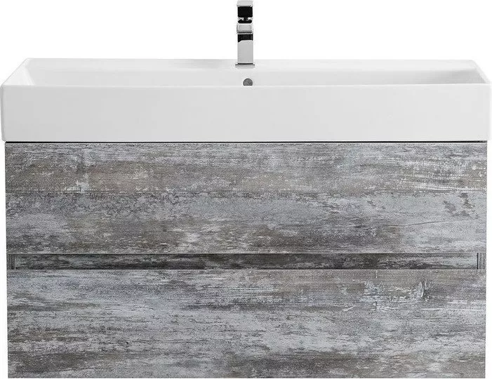 

Тумба с раковиной подвесная Cezares Molveno 46 120х50 серая