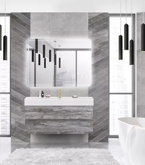 

Комплект мебели Cezares Molveno 46 120х50 серый