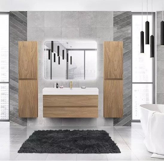 

Комплект мебели Cezares Molveno 46 120х50 светлое дерево