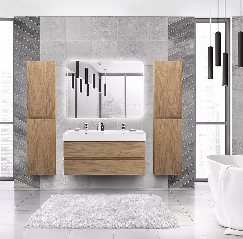 

Комплект мебели Cezares Molveno 46 120х50 светлое дерево
