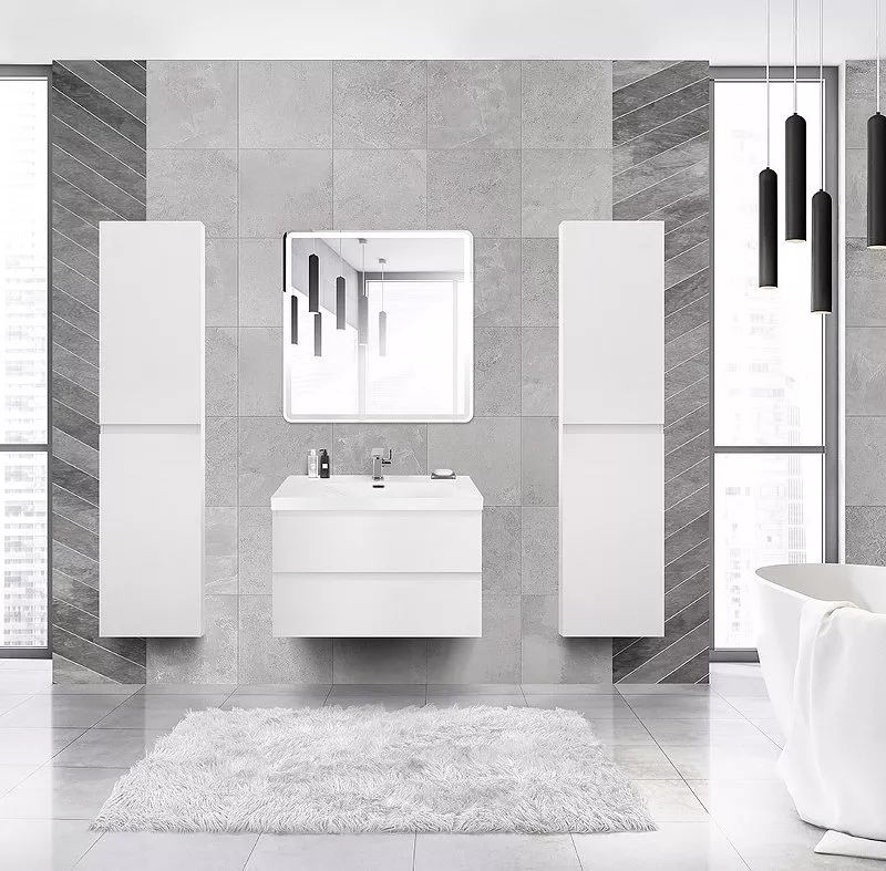

Комплект мебели сс Cezares Molveno 46 80х50 белая
