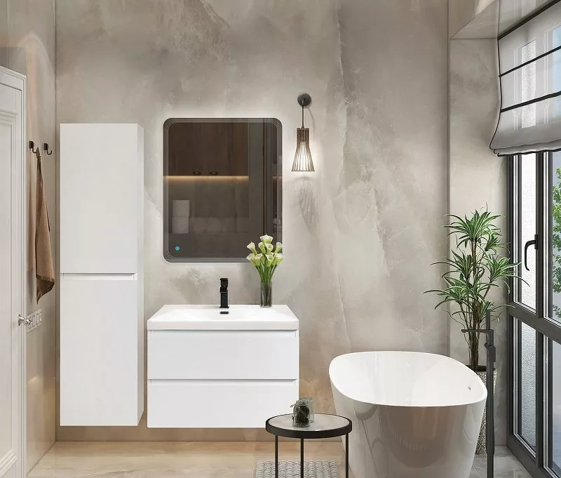 

Комплект мебели Cezares Molveno 80х50 белый