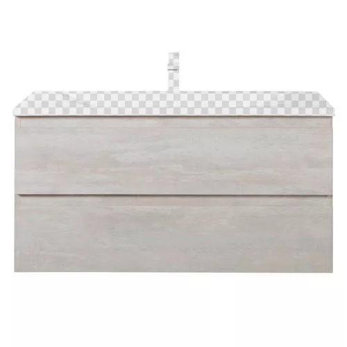 Тумба под раковину Cezares Molveno 80х50 Legno Bianco (MOLVENO-80-2C-SO-LB) - фото 1