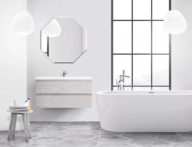 

Комплект мебели см Cezares Molveno 80х50 серый