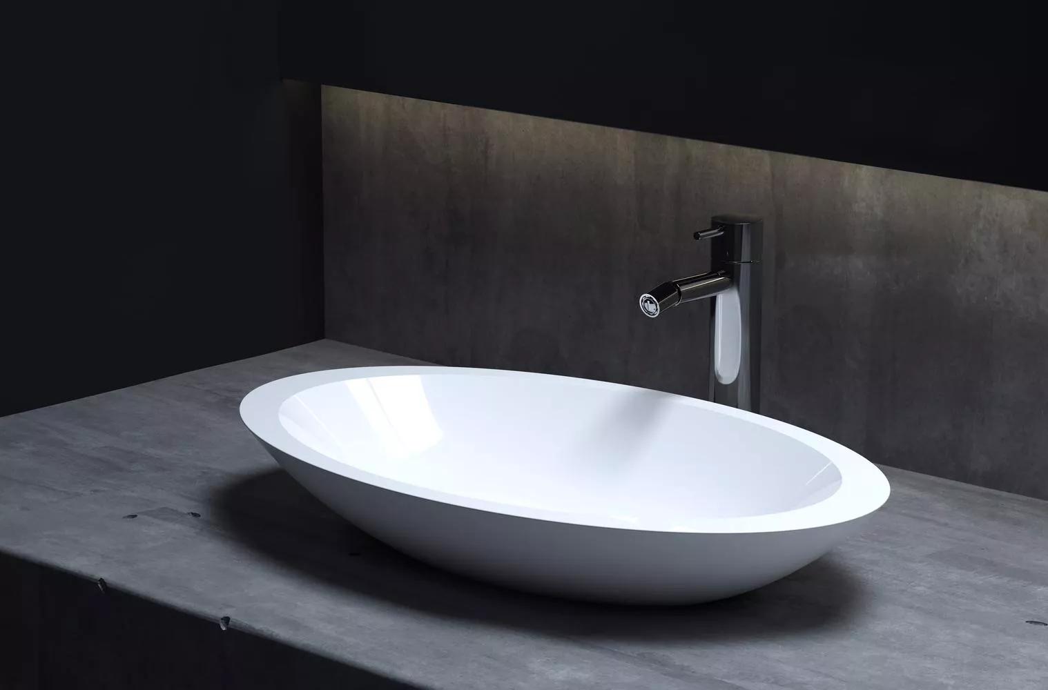 

Раковина Salini Callista 1101202SM S-Stone, матовый