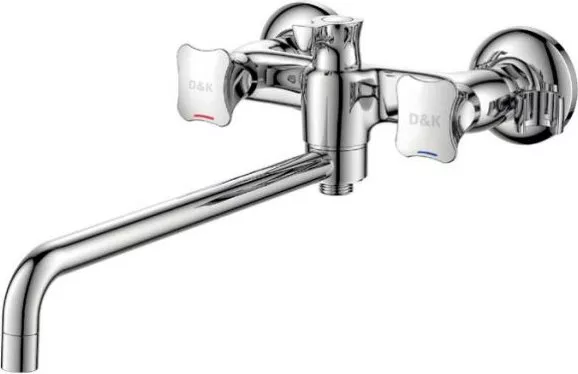 

Смеситель для ванны D&K DA138 DA1383301 хром