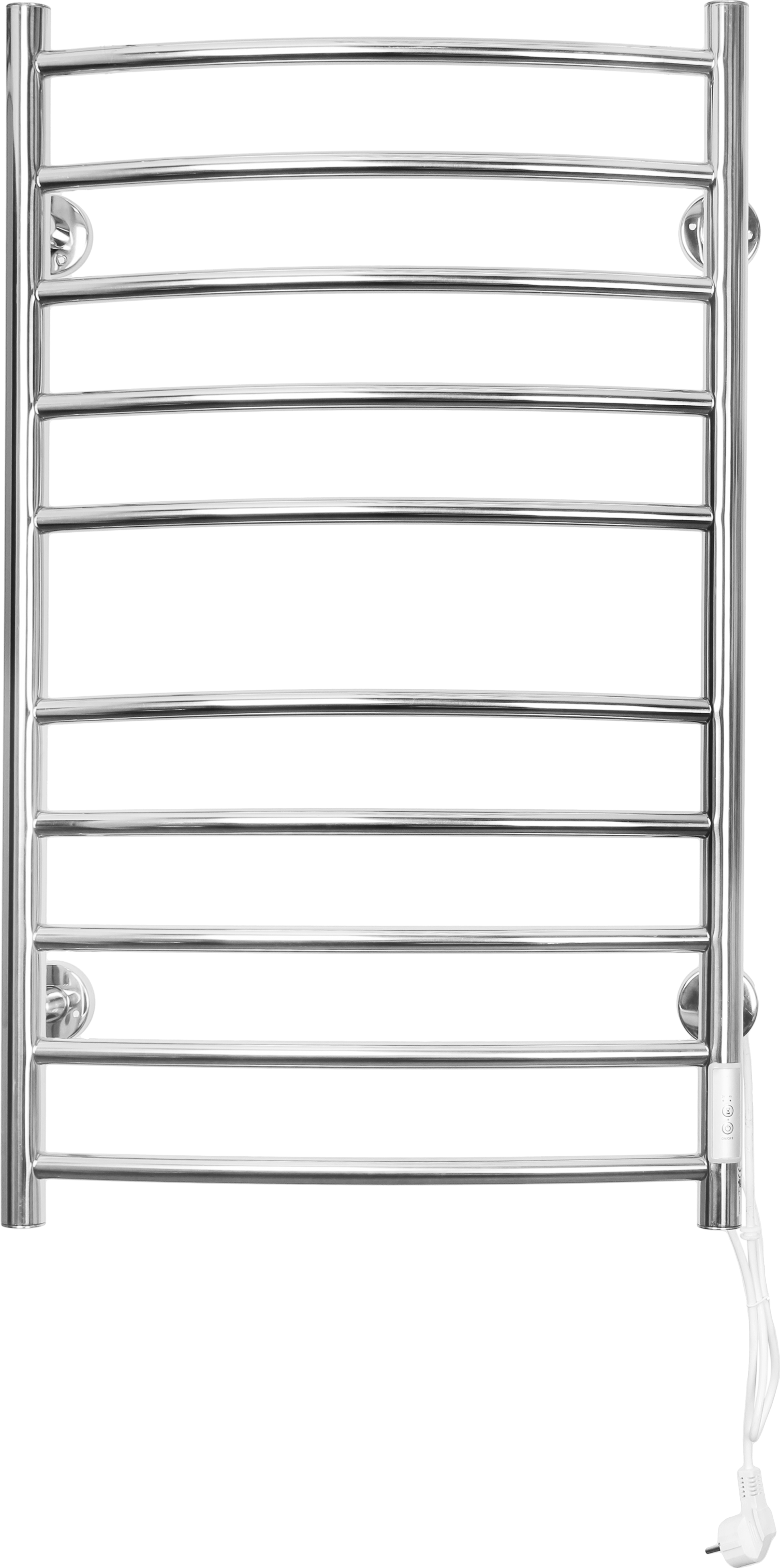 

Полотенцесушитель электрический Domoterm Аврора DMT 109-10 86x50, R, хром