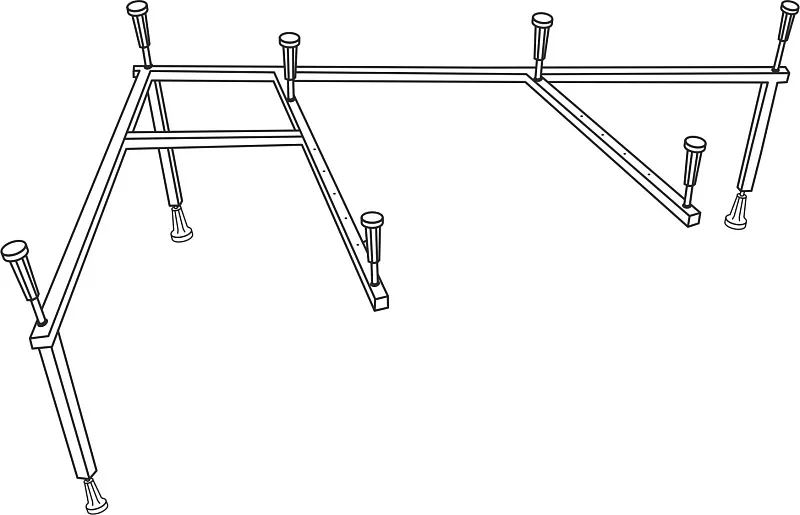 Каркас для ванны Excellent Aquarella 150