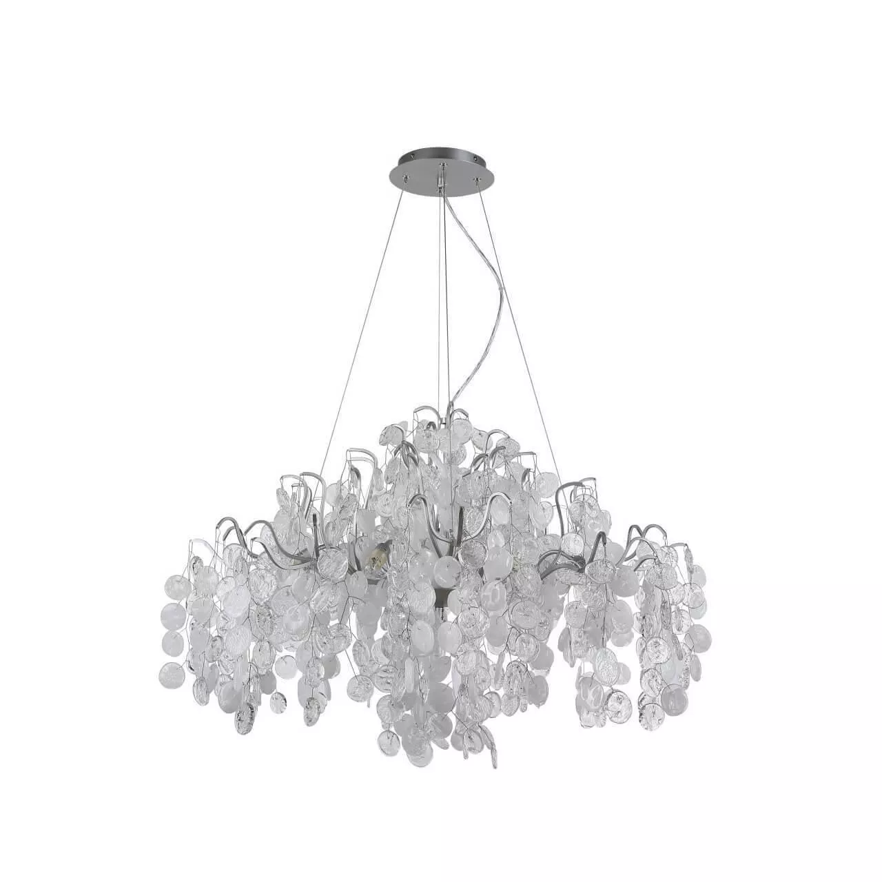 

Подвесная люстра Crystal Lux Tenerife SP9 Silver