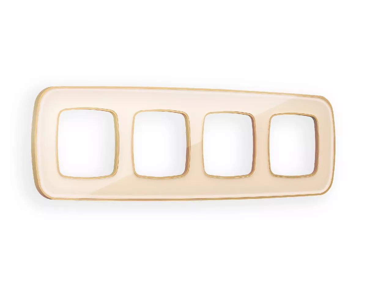 

Рамка четырехместная Ambrella Volt Coint OF640344