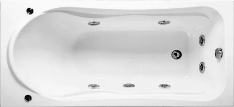 Акриловая ванна Bas Мальта 170 см с г/м, цвет белый Вн БасВГ06 ВГ00140 - фото 1