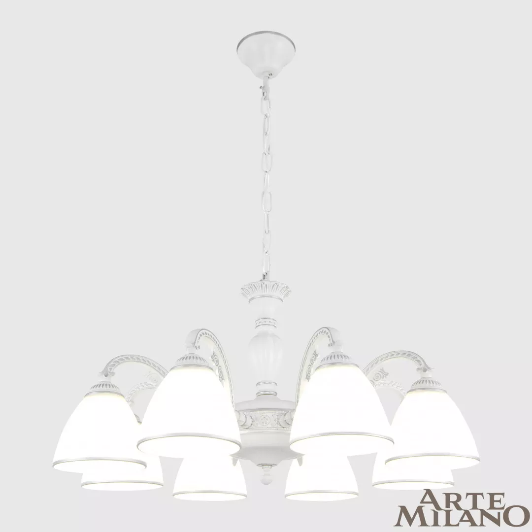 

Подвесная люстра Arte Milano 340837/8 WT+SL