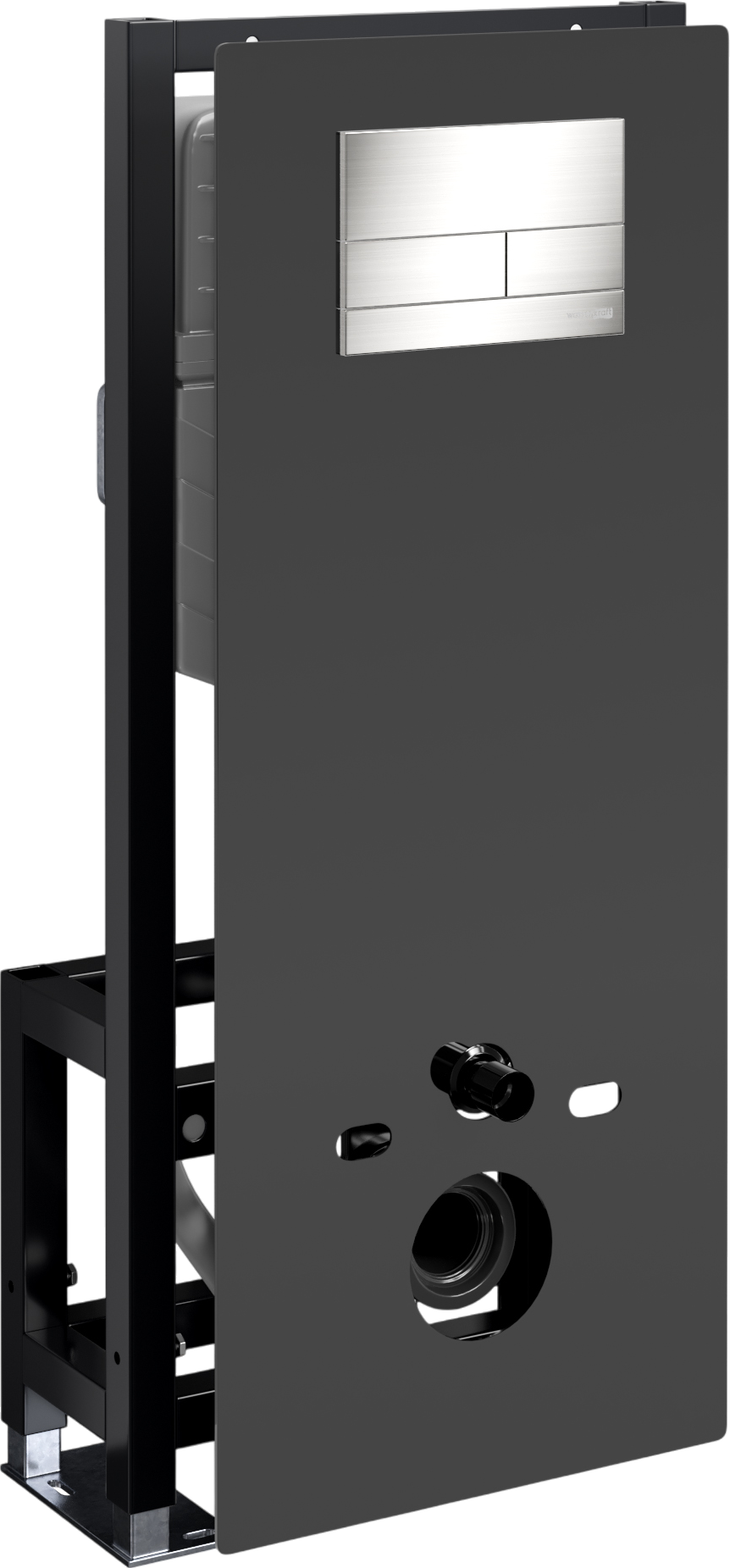 

Система инсталляции для унитазов Wasserkraft Glan 66TLT.010.ME.BL.BN04 с кнопкой смыва никель
