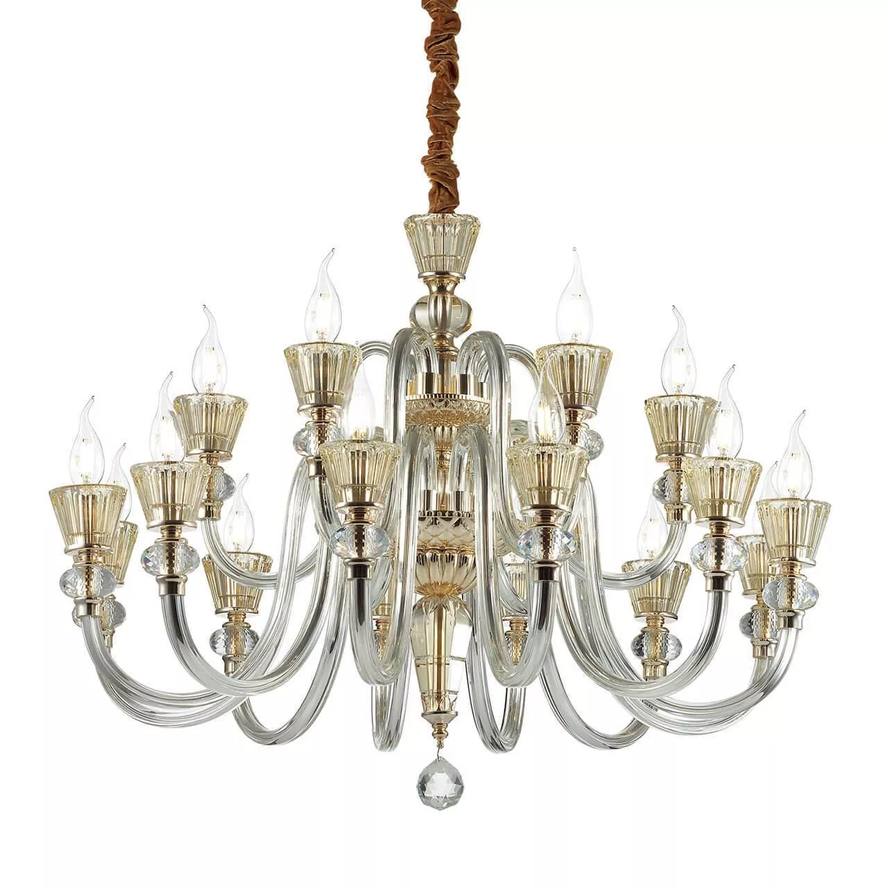 

Подвесная люстра Ideal Lux Strauss SP18 140629