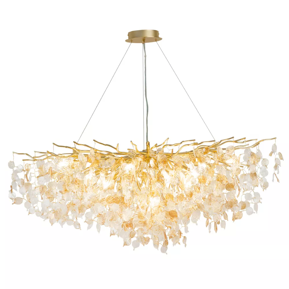 

Подвесная люстра AM Group FOREST DL1200 GOLD