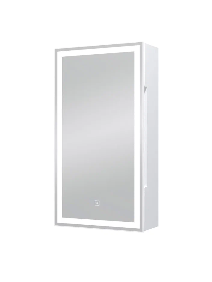 

Зеркало-шкаф Continent Allure 35х65 L с подсветкой белый