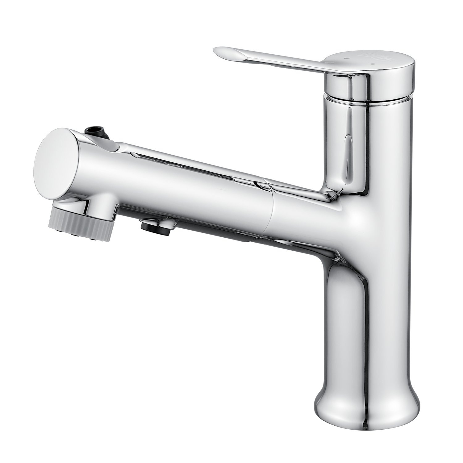 

Смеситель для раковины Raffine F281 хром, с выдвижным изливом