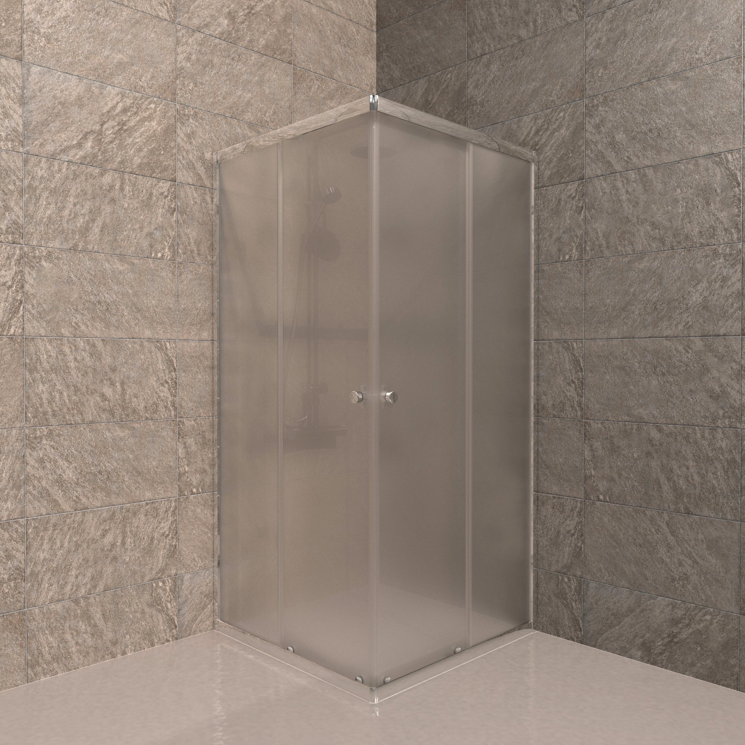 

Душевой уголок Triton Вента Хром Вельвет 80х80 см