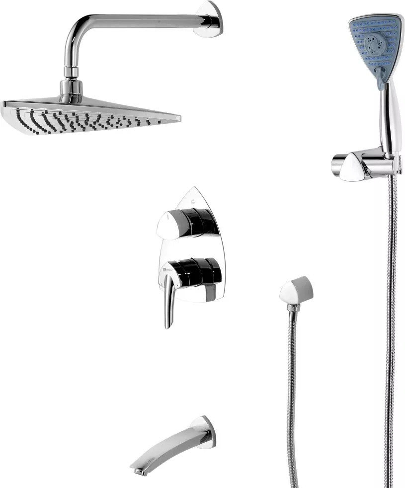 

Душевой гарнитур Lemark Mars (LM3522C, Хром
