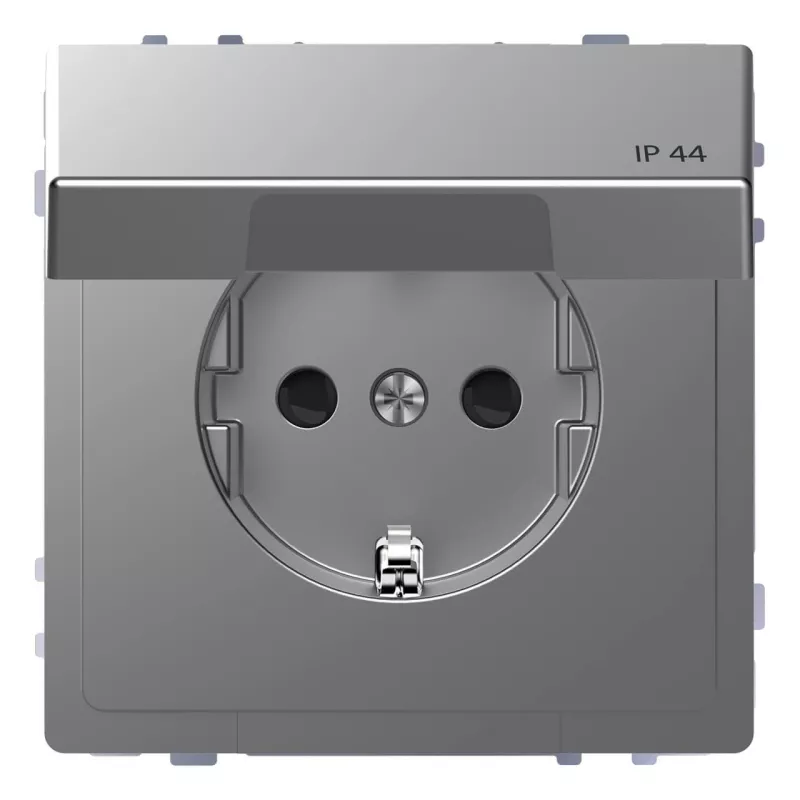 

Розетка Schneider Electric Merten D-Life 16A с/з и крышкой MTN2314-6036