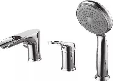 

Смеситель на борт ванны Lemark Omega LM3145C хром