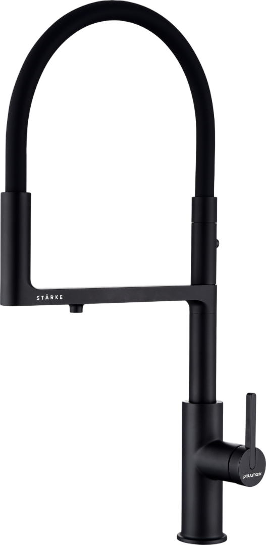 

Смеситель для кухни Paulmark Tornado To213402-AN антрацит