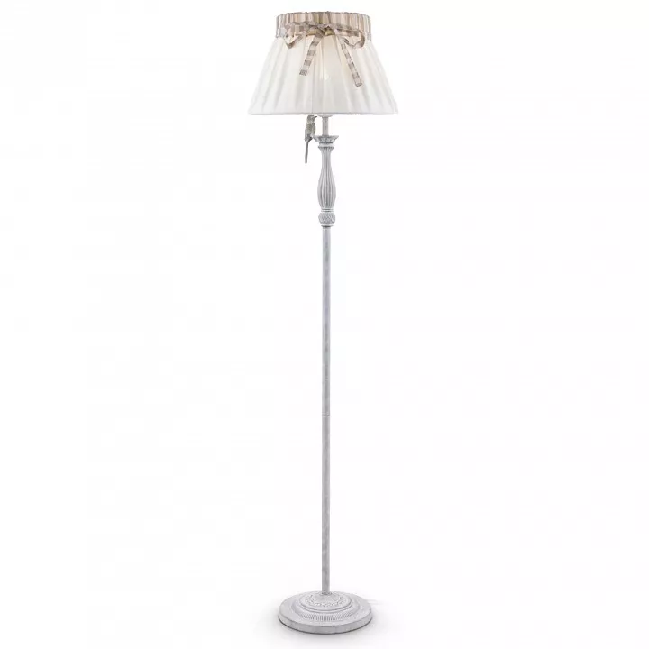 Торшеры с одной лампой  Santehnika Room Торшер Maytoni Bird ARM013-22-W