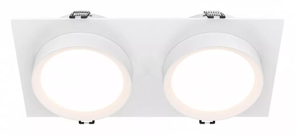 

Встраиваемый светильник Maytoni Hoop DL086-02-GX53-SQ-W