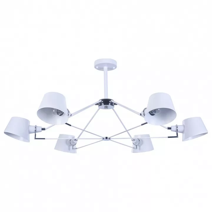 Люстры на штанге Подвесная люстра Freya Abigail FR5038-CL-06-W