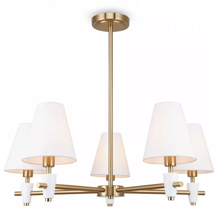 

Люстра на штанге Freya Pietra FR5371CL-05BS