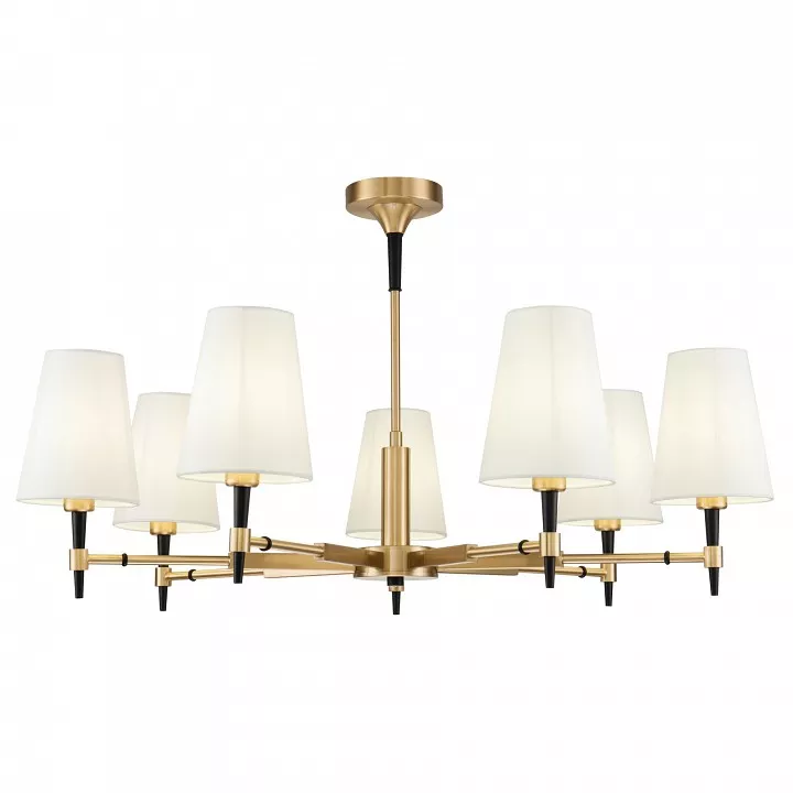 Люстры на штанге  Santehnika Room Подвесная люстра Maytoni Zaragoza H001CL-07BS