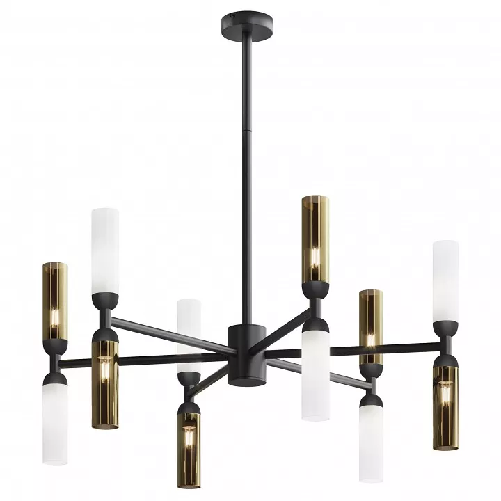 

Люстра на штанге Maytoni Memory MOD177PL-12G