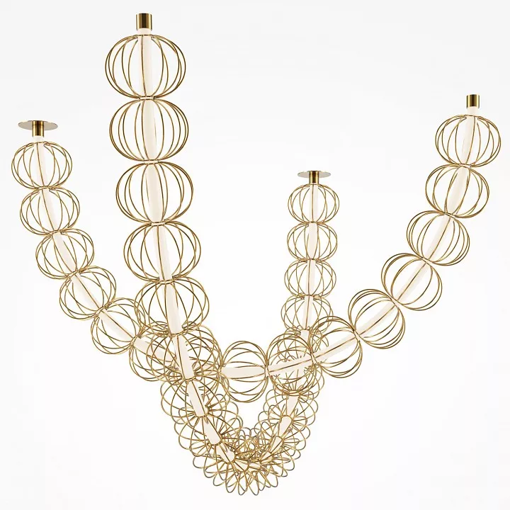 

Подвесной светильник Maytoni Golden Cage MOD216PL-L42G3K