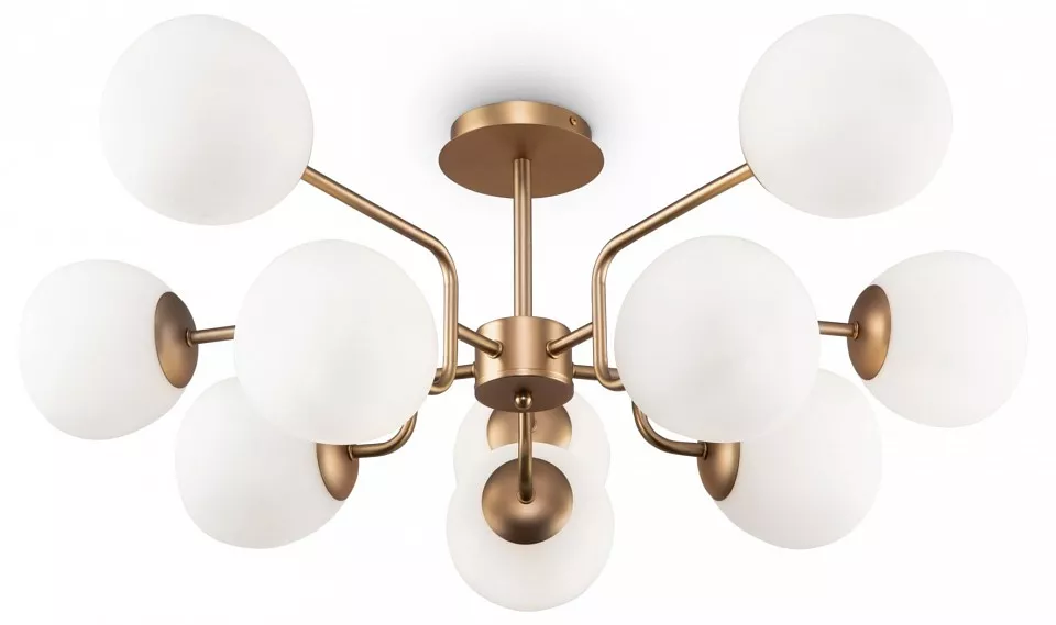 Люстры на штанге Потолочная люстра Maytoni Erich MOD221PL-10G