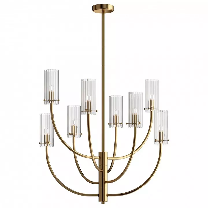 Люстры на штанге  Santehnika Room Подвесная люстра Maytoni Arco MOD223PL-08BS