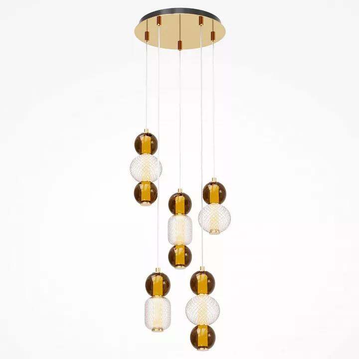  Подвесная люстра Maytoni Drop MOD273CL-L60CH3K