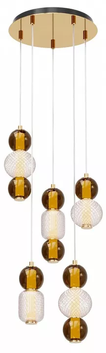   Santehnika Room Подвесная люстра Maytoni Drop MOD273PL-L80G3K