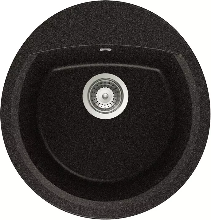 

Мойка Eclipse 45 Cristalite корз.клапан оникс