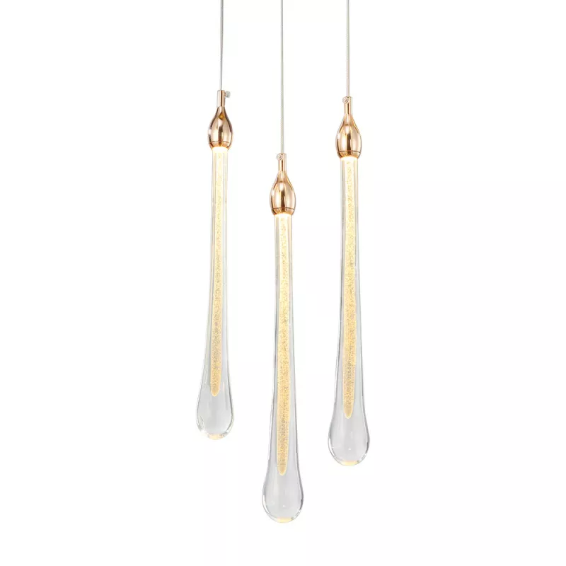 

Подвесной светильник Delight Collection Teardrop OM801670-3-G