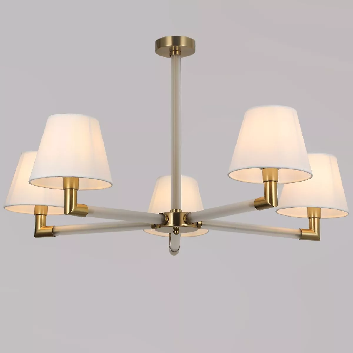 

Люстра на штанге Illumico IL0501-5P-79 BRASS