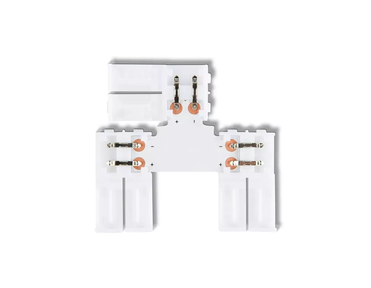 

Соединитель T для светодиодной ленты 5050 12/24V (2 конт.) GS6951 (5шт) Ambrella Light Illumination GS6951