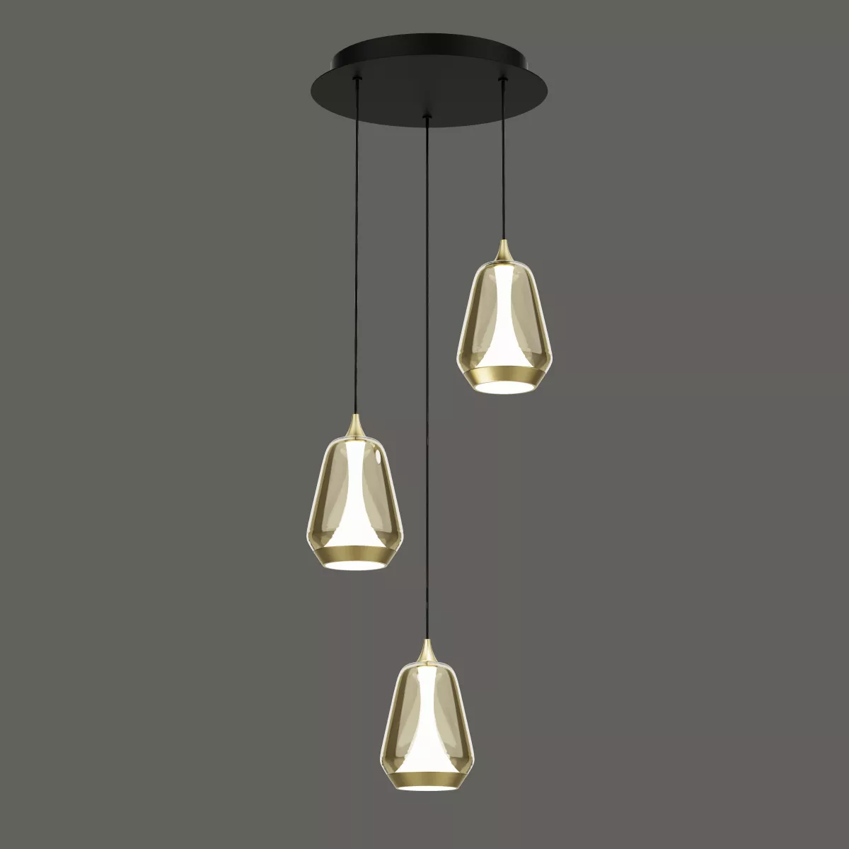 

Подвесной светильник Delight Collection MD24001011-3A brass/champagne