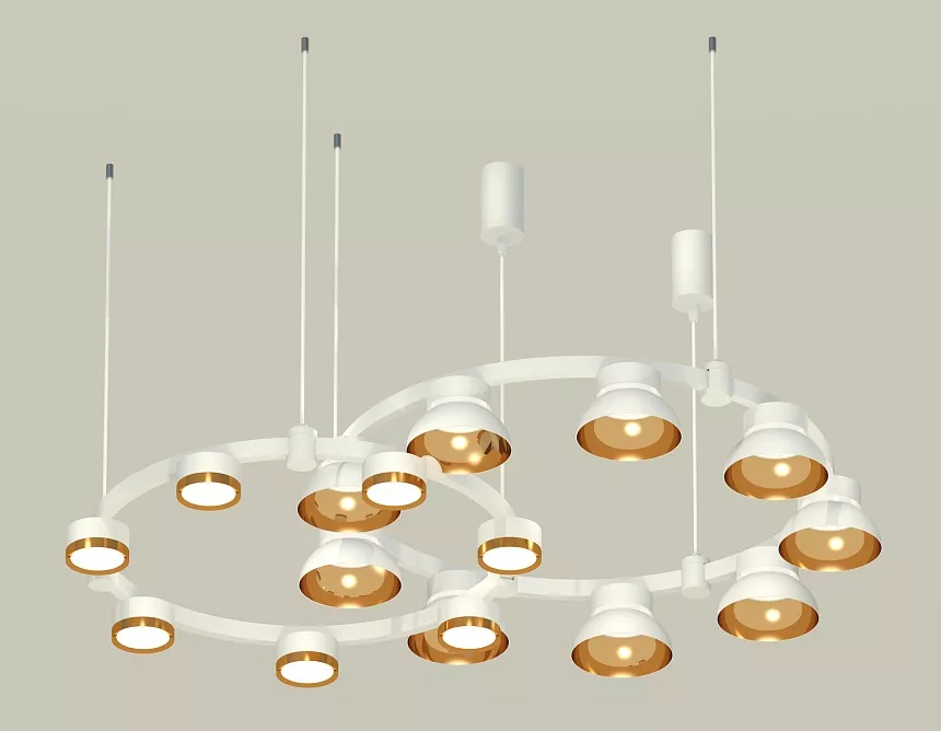 

Комплект подвесного светильника Ambrella Light Techno Ring XR92081110 (A9208x2, C9241, C9236, N8144, N8124)