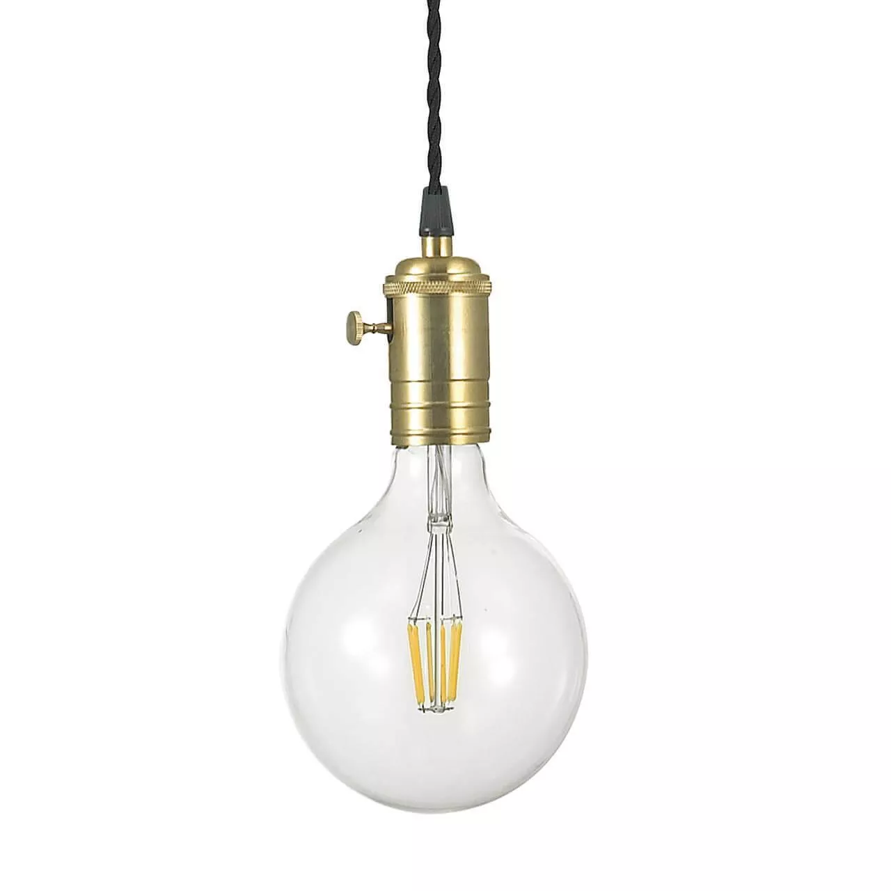 

Подвесной светильник Ideal Lux Doc SP1 Ottone 163154