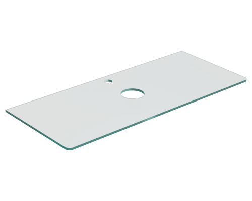 

Столешница в ванную под раковину Corozo Алабама 100 М белая