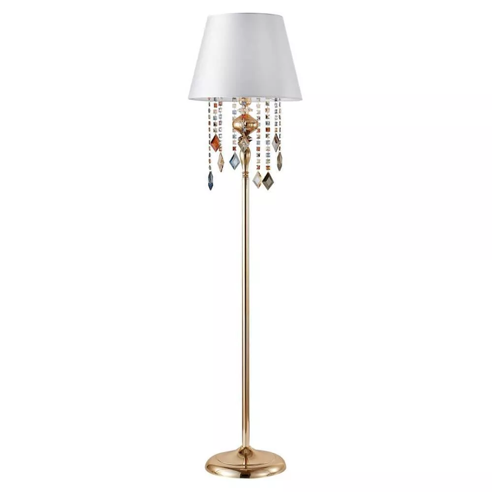 

Торшер Crystal Lux Mercedes PT1 Gold/Color