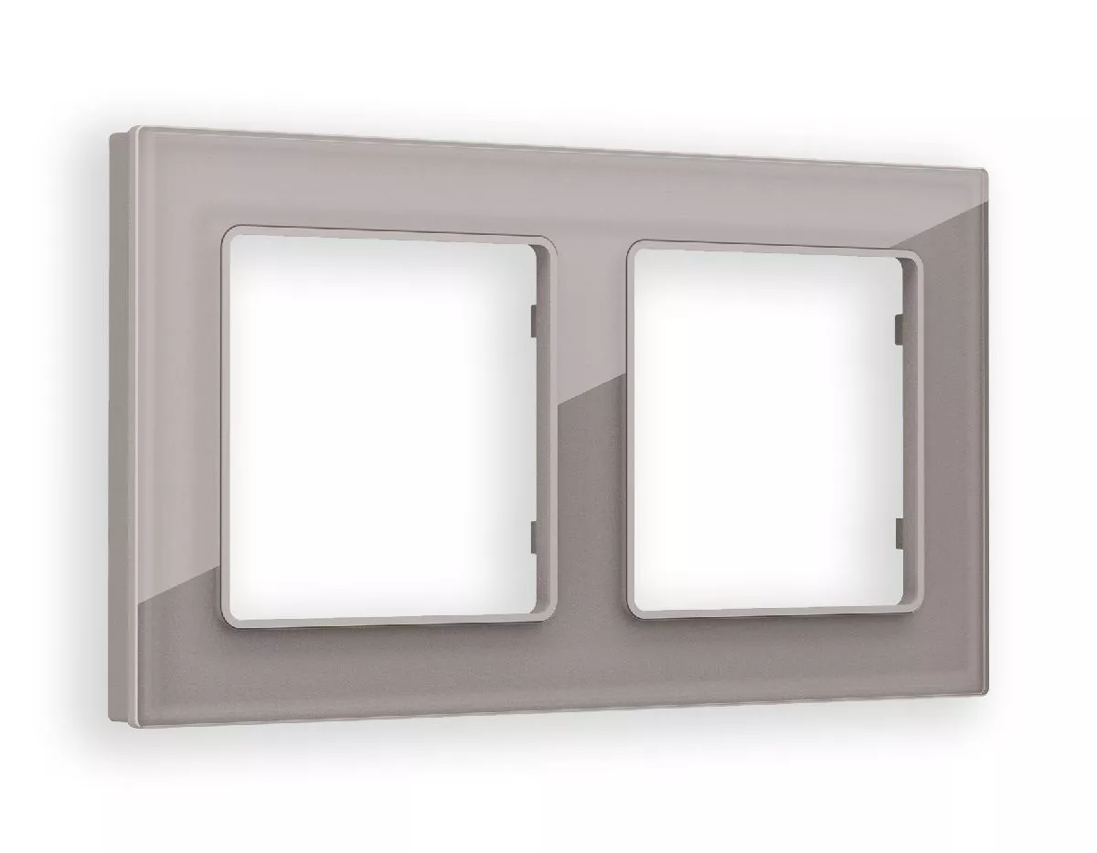 

Рамка двухместная Ambrella Volt Platos AF330502